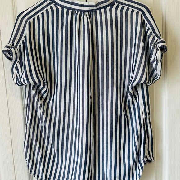 Workshop Republic Clothing Nautical Beach lightweight top Size Medium - Picture 3 of 5